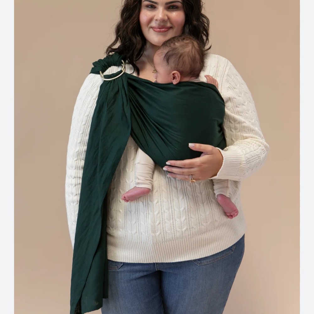 Wildbird Linen Cayana Sling with Silver Rings